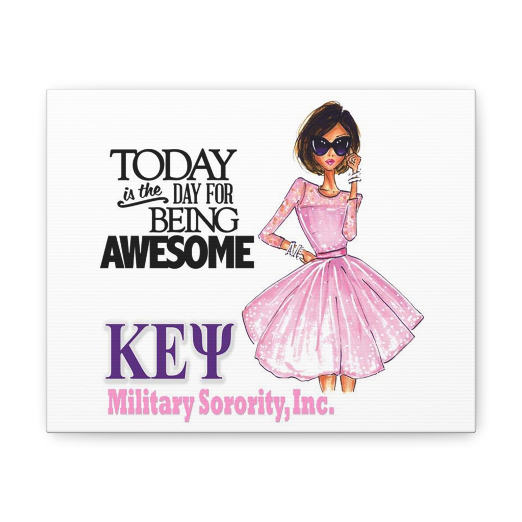 k.e.Ψ. be awesome canvas