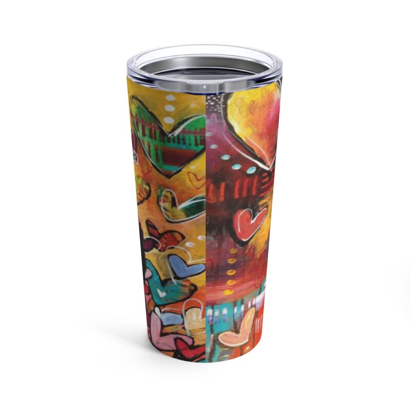 love is in the air tumbler 20oz