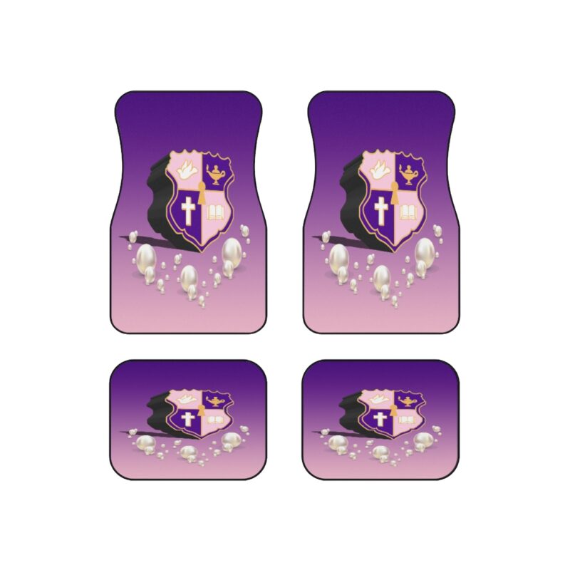 k.e.Ψ. crest car mats (set of 4)