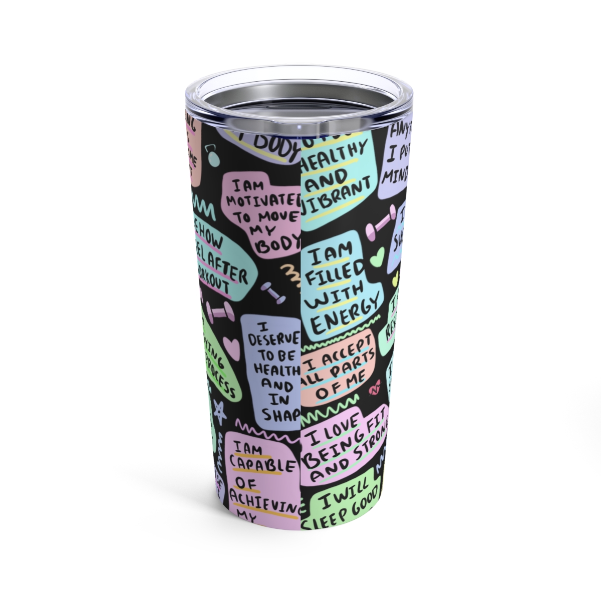 Shut Up And Lift – Engraved Weightlifting Tumbler, Funny Workout