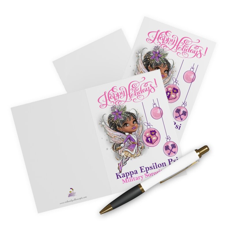 delivering fairy dust holiday greeting cards (5 pack)