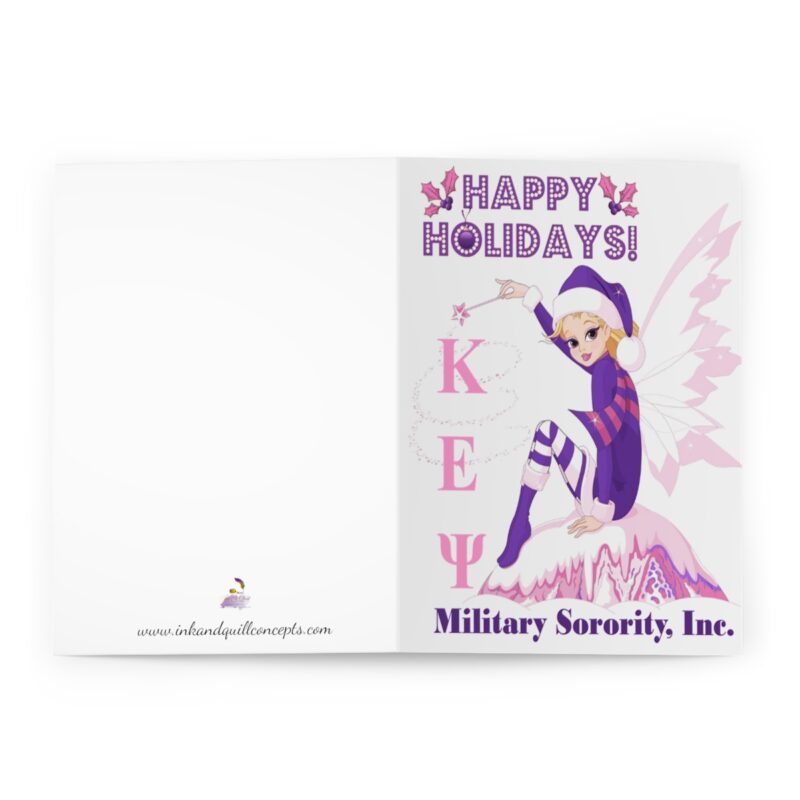 k.e.Ψ. happy holidays greeting cards (5 pack)