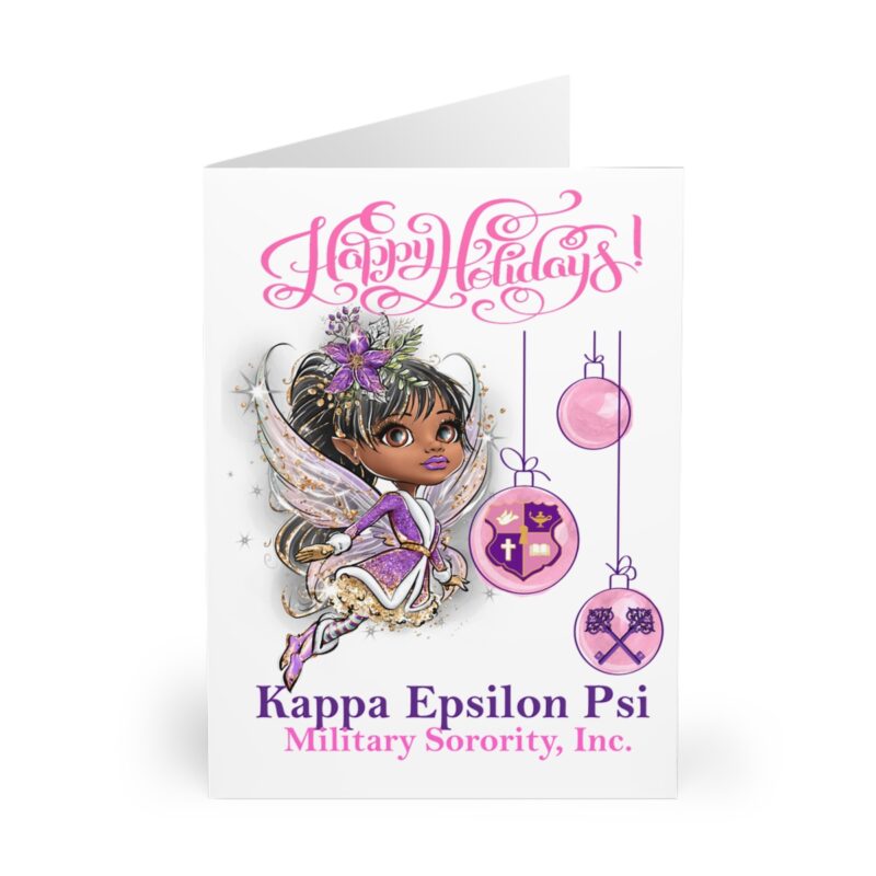 delivering fairy dust holiday greeting cards (5 pack)