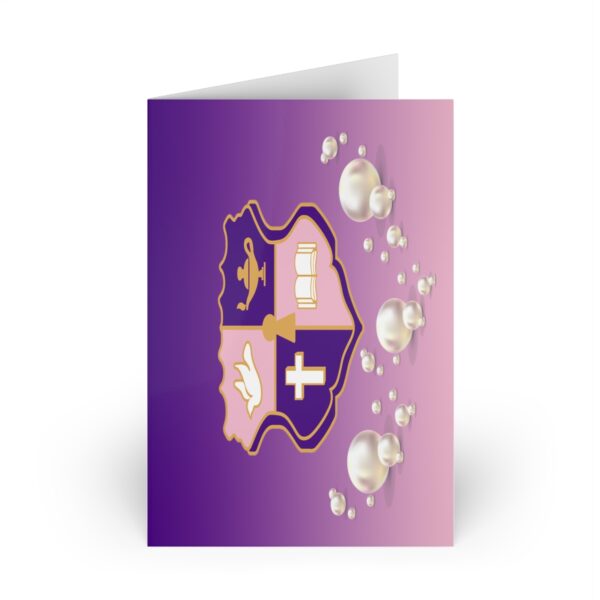 k.e.Ψ. crest greeting cards (1 or 10 pcs)