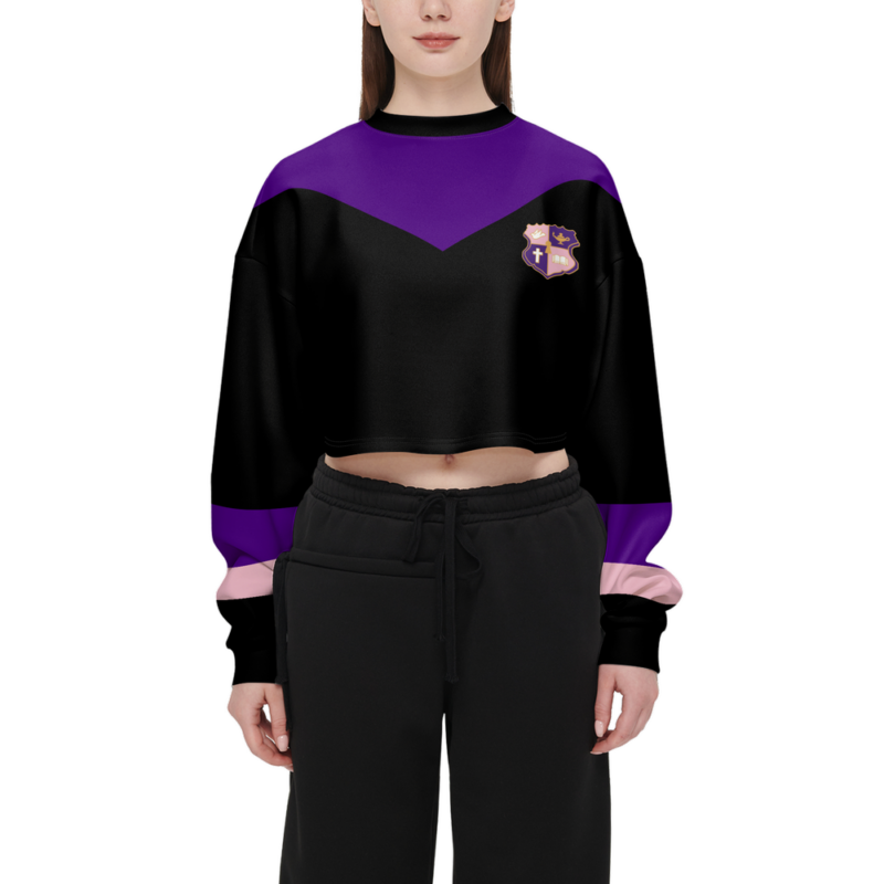 Crop Top,Sweatshirt