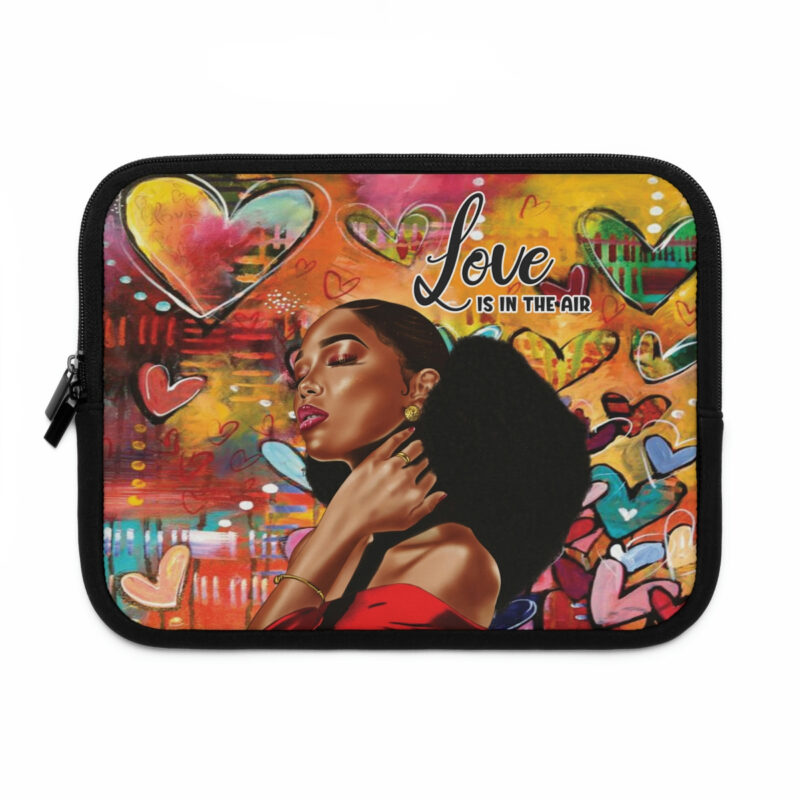 love is in the air laptop sleeve