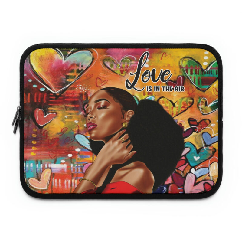 love is in the air laptop sleeve