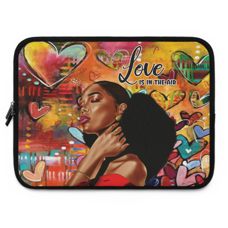 love is in the air laptop sleeve