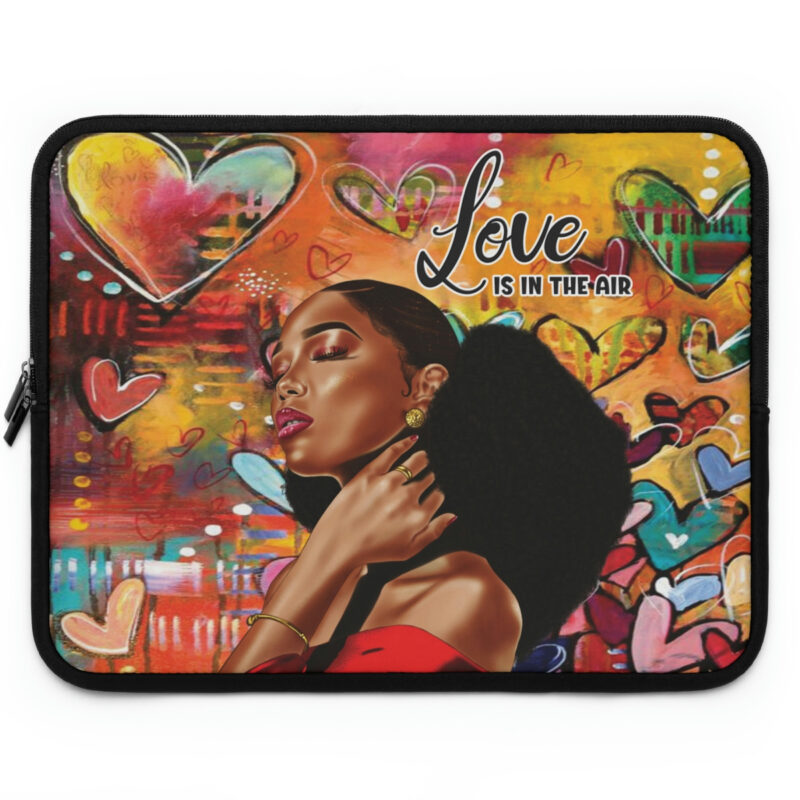 love is in the air laptop sleeve