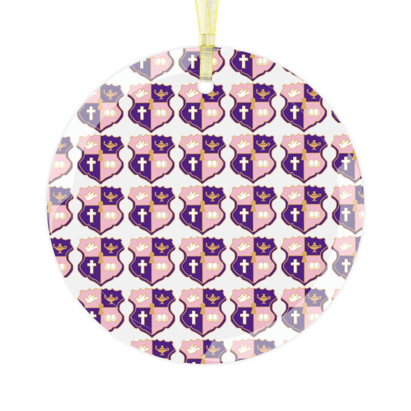 glass christmas tree ornament