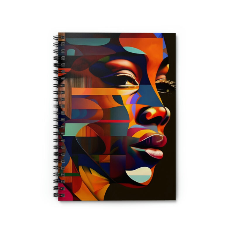 a queens view spiral notebook