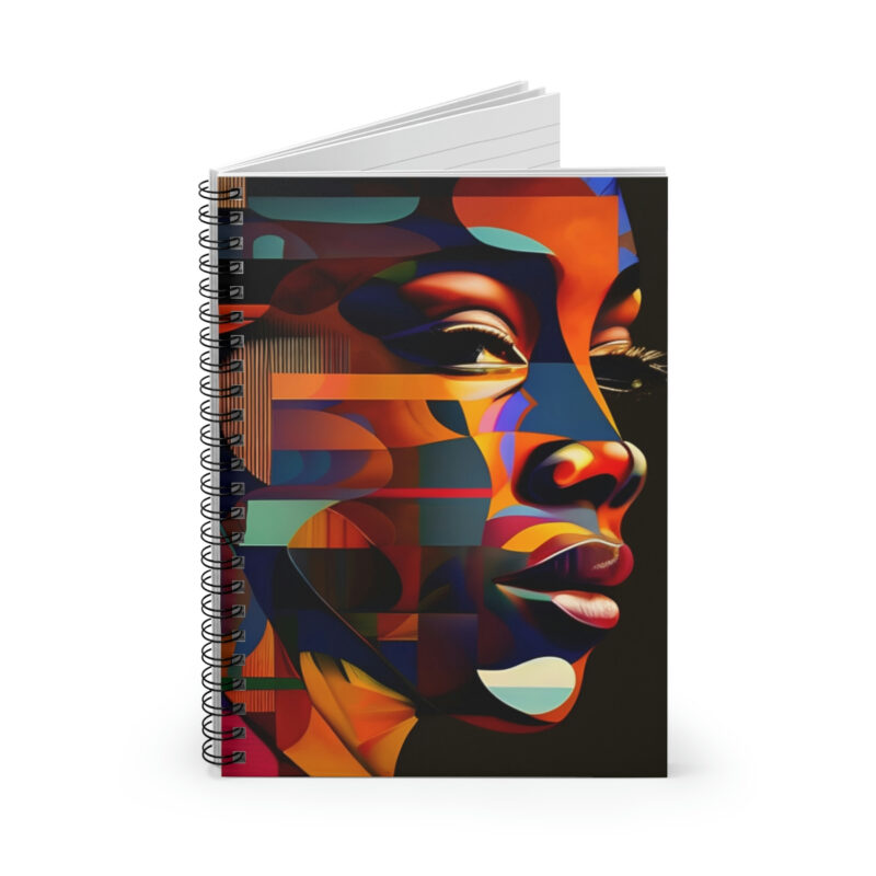 a queens view spiral notebook