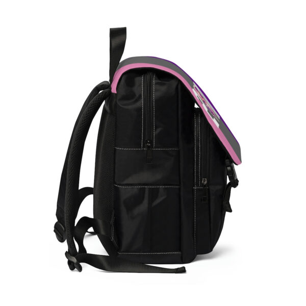 color block shoulder backpack
