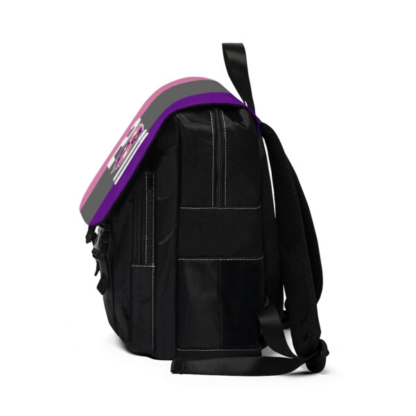 color block shoulder backpack
