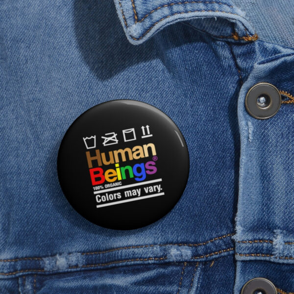 human being buttons