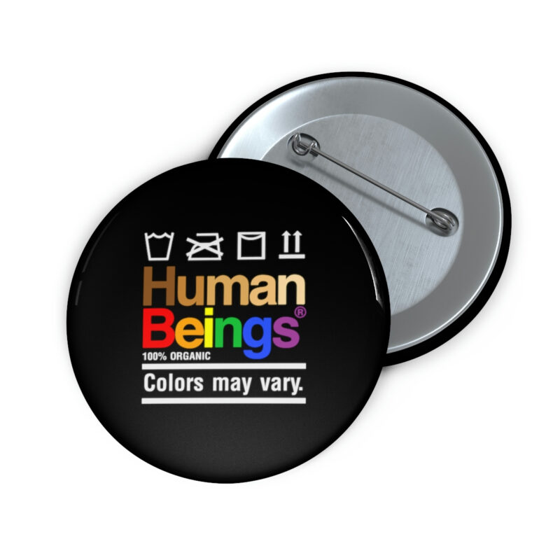 human being buttons