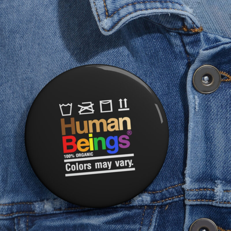 human being buttons