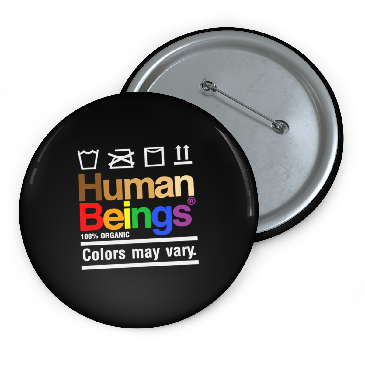 human being buttons