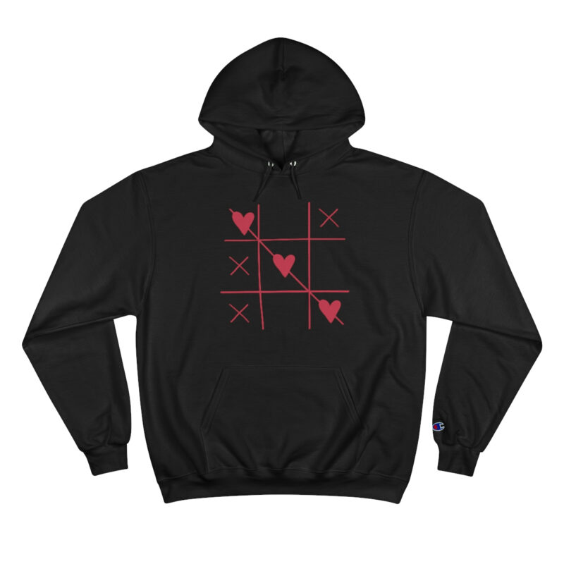 tic tac toe hoodie