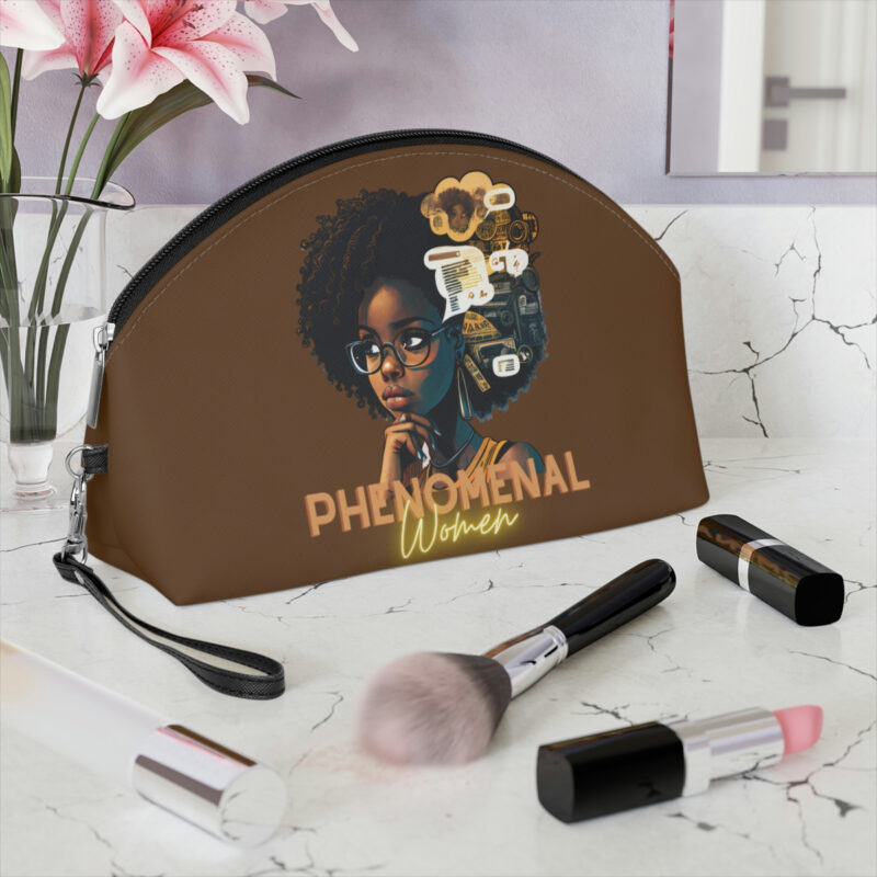 phenomenal woman makeup bag