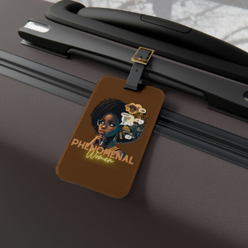 phenomenal woman luggage tag