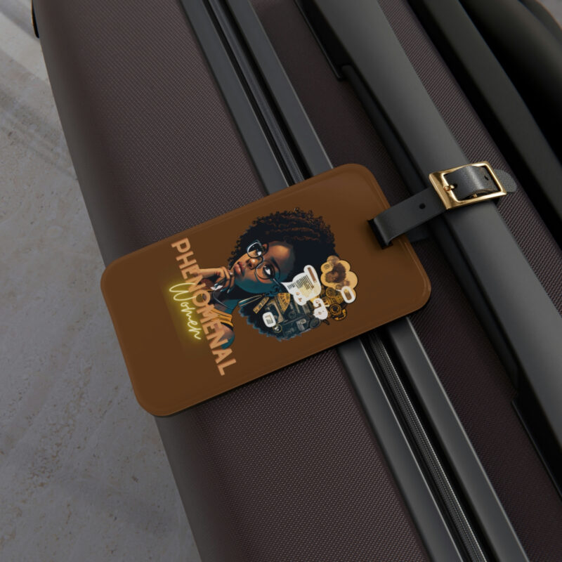 phenomenal woman luggage tag