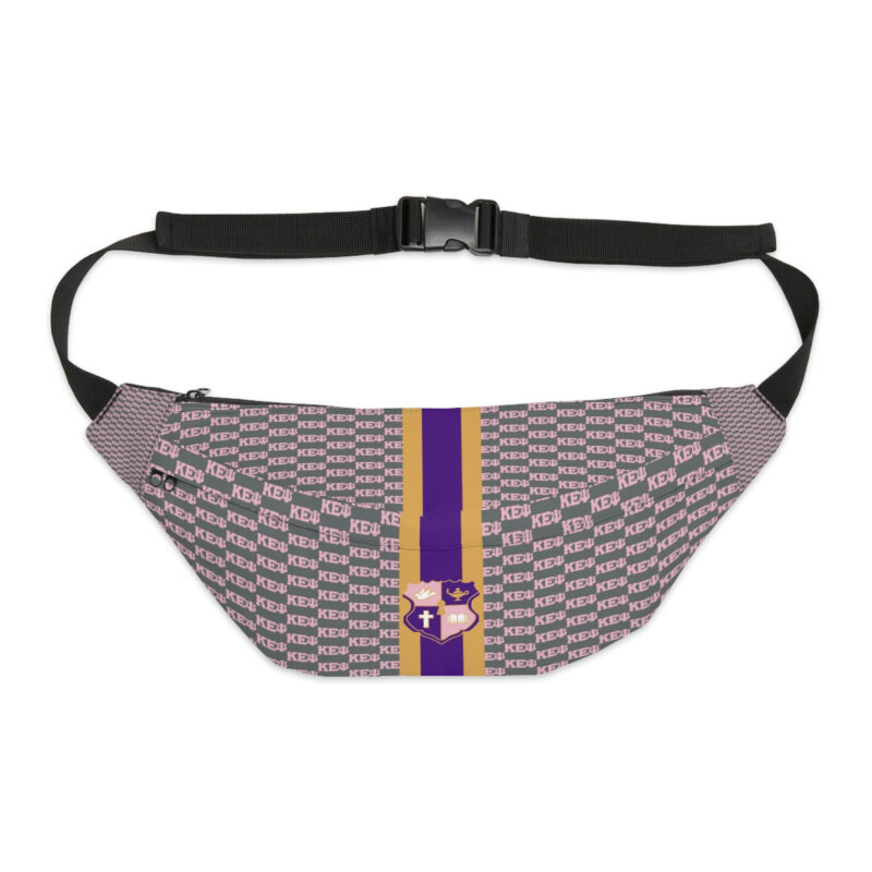 k.e.Ψ. grey large fanny pack