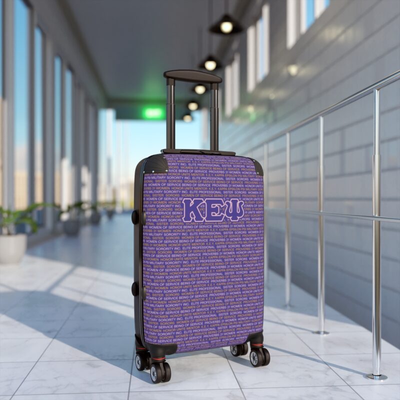 sorority honor matrix suitcase