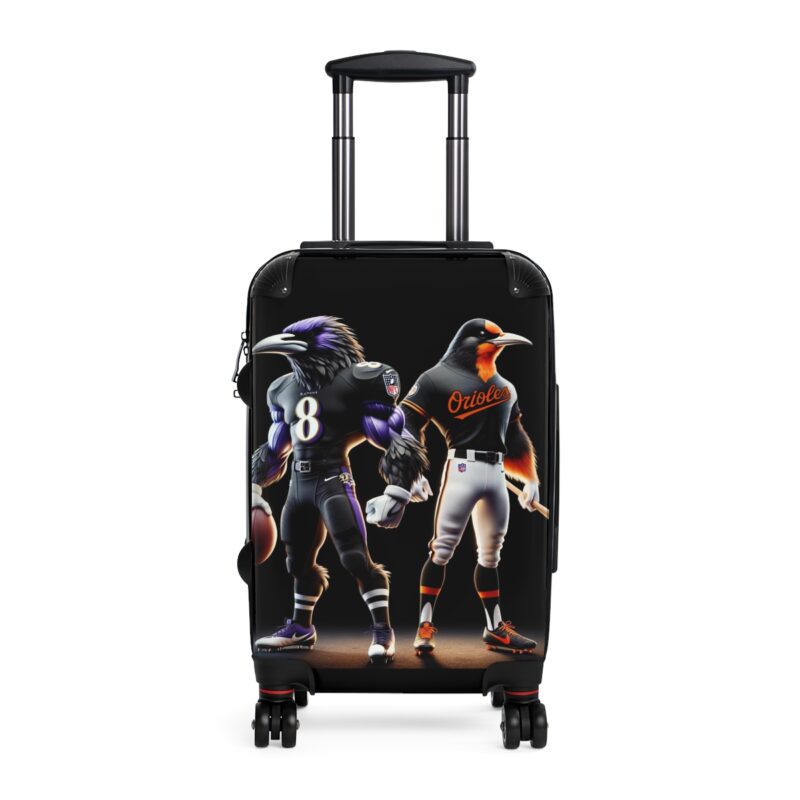 ravens and orioles suitcase