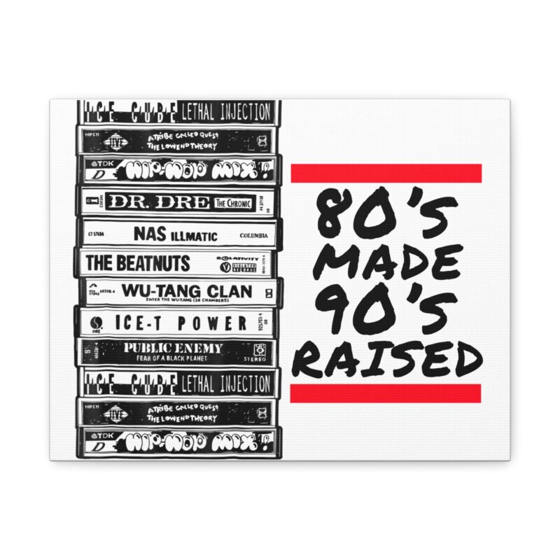 80's Made 90's Raised Canvas Art,Retro Hip-Hop Decor,80s and 90s Music,Iconic Album Covers,Hip-Hop Art,Music Lovers Decor,Wall Art,Ink and Quill Concepts,canvas,canvas art,80s music,80s songs,hip hop,hip hop songs,hip hop music,hip hop history,hip hop artist