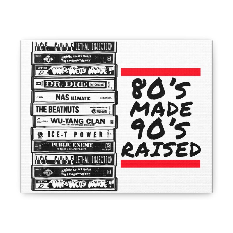 80's Made 90's Raised Canvas Art,Retro Hip-Hop Decor,80s and 90s Music,Iconic Album Covers,Hip-Hop Art,Music Lovers Decor,Wall Art,Ink and Quill Concepts,canvas,canvas art,80s music,80s songs,hip hop,hip hop songs,hip hop music,hip hop history,hip hop artist