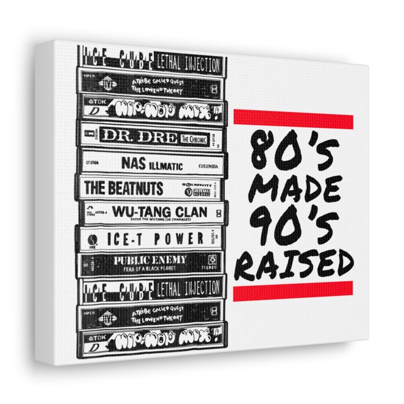 80's Made 90's Raised Canvas Art,Retro Hip-Hop Decor,80s and 90s Music,Iconic Album Covers,Hip-Hop Art,Music Lovers Decor,Wall Art,Ink and Quill Concepts,canvas,canvas art,80s music,80s songs,hip hop,hip hop songs,hip hop music,hip hop history,hip hop artist