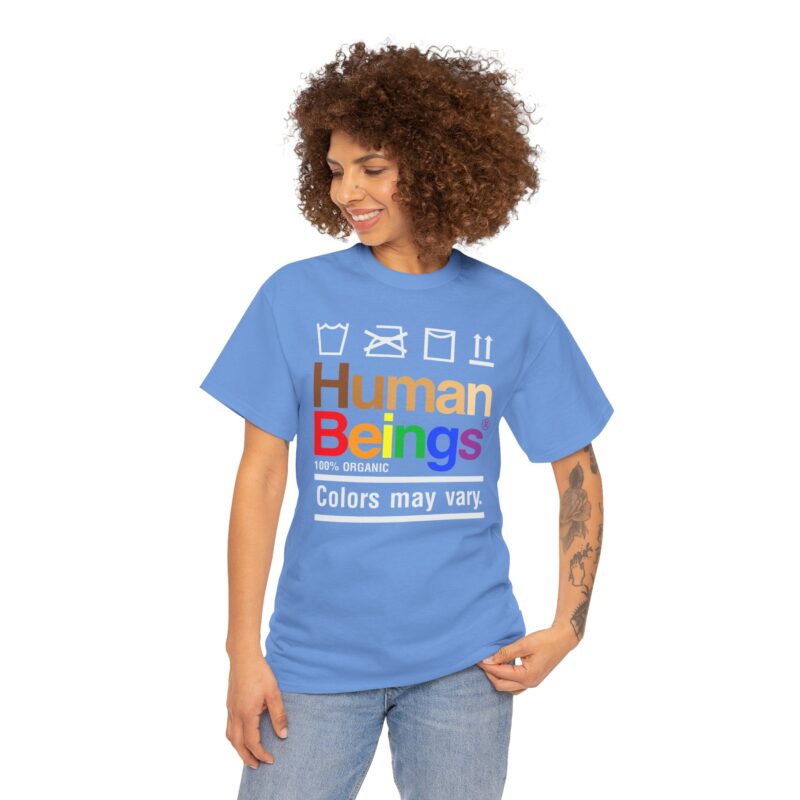 Inclusive Message Tee,Human Beings Diversity T-Shirt,Organic Colors Variation Tee,Unity Graphic Tee,Black Statement Shirt,Equality Fashion,Social Awareness Apparel,Multicolor Typography Top,Casual Equality Tee,Color Variety Human Tee,Diversity T-Shirt,Unity in Diversity,Organic Human Tee,Inclusive Fashion,Colors May Vary,Statement Casualwear,Equality Messaging,Black Graphic Tee,Multicolor Typography,Human Beings Tee