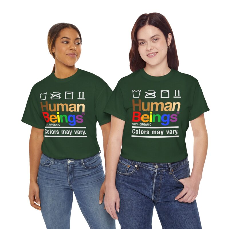 Inclusive Message Tee,Human Beings Diversity T-Shirt,Organic Colors Variation Tee,Unity Graphic Tee,Black Statement Shirt,Equality Fashion,Social Awareness Apparel,Multicolor Typography Top,Casual Equality Tee,Color Variety Human Tee,Diversity T-Shirt,Unity in Diversity,Organic Human Tee,Inclusive Fashion,Colors May Vary,Statement Casualwear,Equality Messaging,Black Graphic Tee,Multicolor Typography,Human Beings Tee