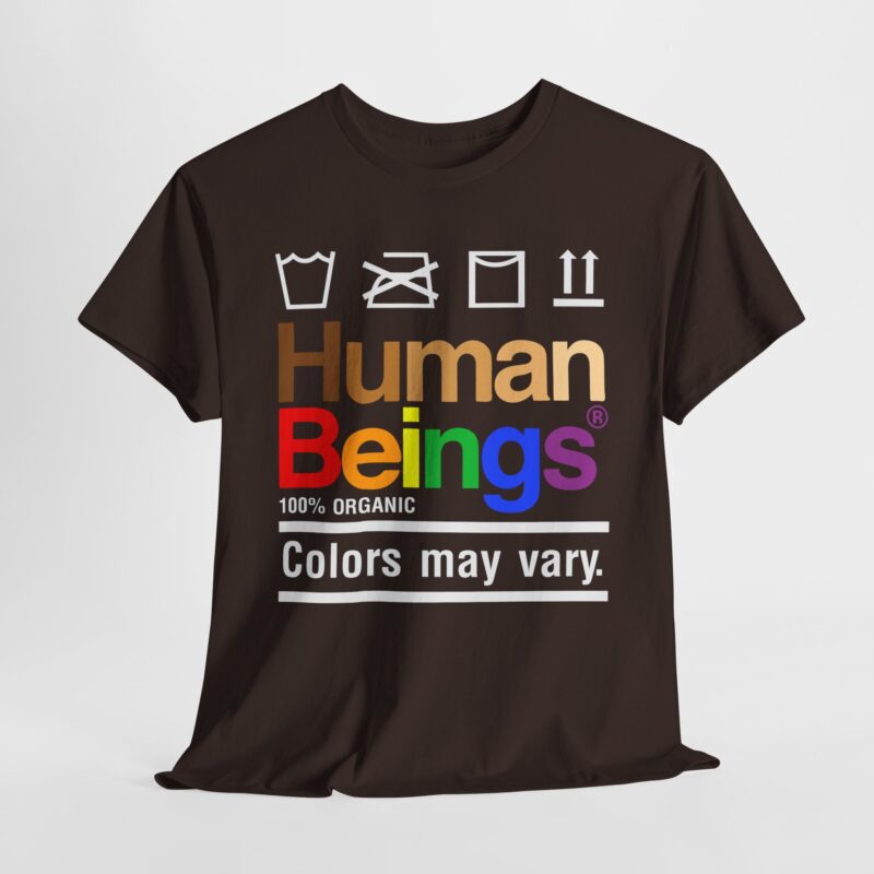 Inclusive Message Tee,Human Beings Diversity T-Shirt,Organic Colors Variation Tee,Unity Graphic Tee,Black Statement Shirt,Equality Fashion,Social Awareness Apparel,Multicolor Typography Top,Casual Equality Tee,Color Variety Human Tee,Diversity T-Shirt,Unity in Diversity,Organic Human Tee,Inclusive Fashion,Colors May Vary,Statement Casualwear,Equality Messaging,Black Graphic Tee,Multicolor Typography,Human Beings Tee