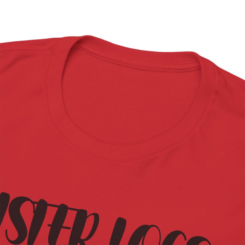 Casual Style,Sister Locs T-shirt,Red Tee,Comfortable Clothing,Statement Fashion,Daily Wear,Expressive Typography,Women’s Casualwear,Graphic T-Shirt,Jeans Day,Sister Locs & Jeans Tee,Sister Locs Tee