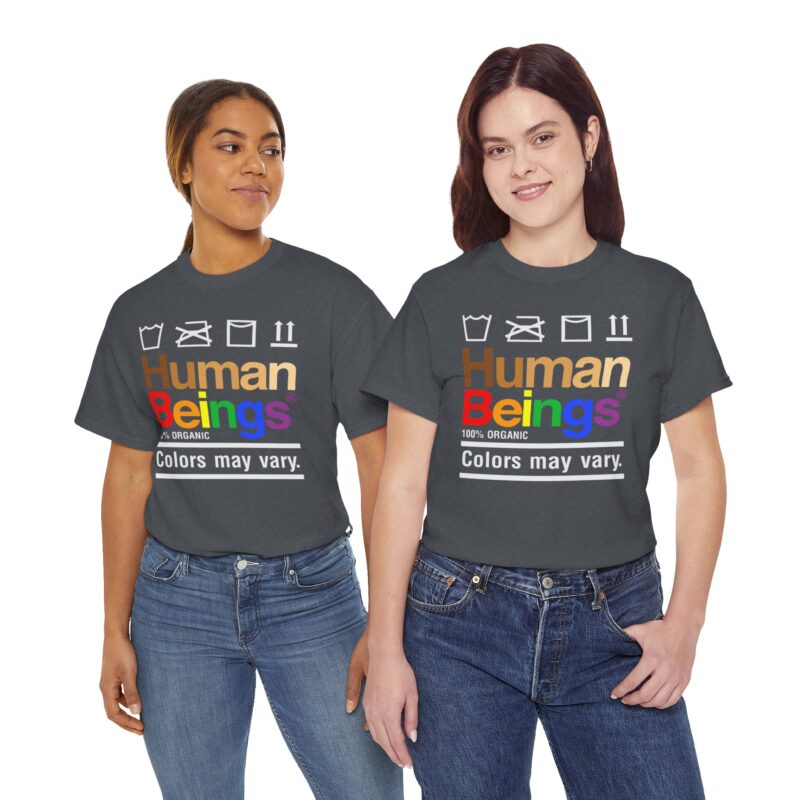 Inclusive Message Tee,Human Beings Diversity T-Shirt,Organic Colors Variation Tee,Unity Graphic Tee,Black Statement Shirt,Equality Fashion,Social Awareness Apparel,Multicolor Typography Top,Casual Equality Tee,Color Variety Human Tee,Diversity T-Shirt,Unity in Diversity,Organic Human Tee,Inclusive Fashion,Colors May Vary,Statement Casualwear,Equality Messaging,Black Graphic Tee,Multicolor Typography,Human Beings Tee