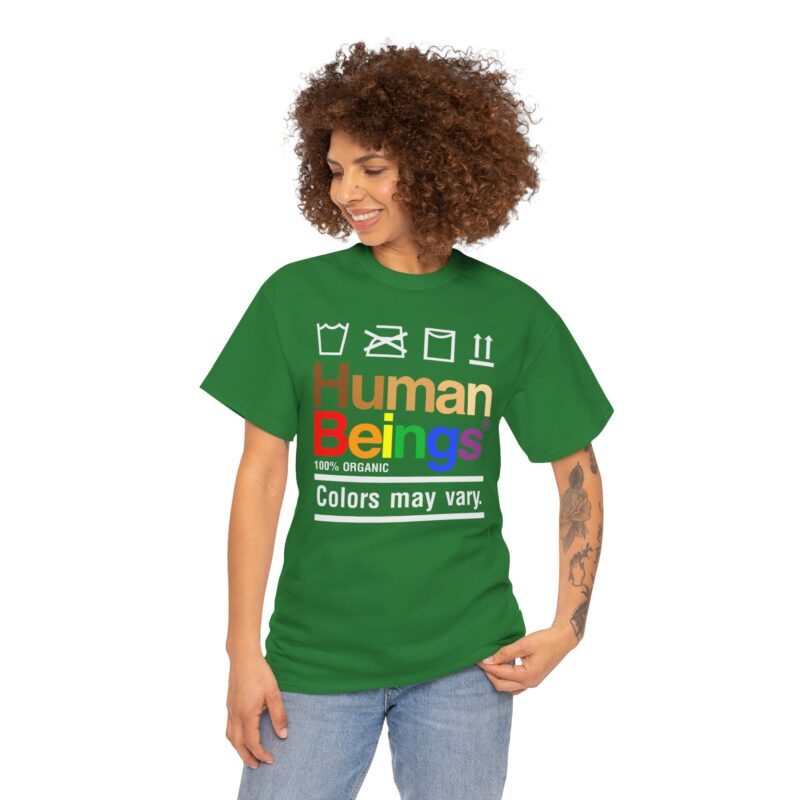 Inclusive Message Tee,Human Beings Diversity T-Shirt,Organic Colors Variation Tee,Unity Graphic Tee,Black Statement Shirt,Equality Fashion,Social Awareness Apparel,Multicolor Typography Top,Casual Equality Tee,Color Variety Human Tee,Diversity T-Shirt,Unity in Diversity,Organic Human Tee,Inclusive Fashion,Colors May Vary,Statement Casualwear,Equality Messaging,Black Graphic Tee,Multicolor Typography,Human Beings Tee