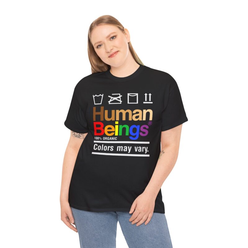 Inclusive Message Tee,Human Beings Diversity T-Shirt,Organic Colors Variation Tee,Unity Graphic Tee,Black Statement Shirt,Equality Fashion,Social Awareness Apparel,Multicolor Typography Top,Casual Equality Tee,Color Variety Human Tee,Diversity T-Shirt,Unity in Diversity,Organic Human Tee,Inclusive Fashion,Colors May Vary,Statement Casualwear,Equality Messaging,Black Graphic Tee,Multicolor Typography,Human Beings Tee