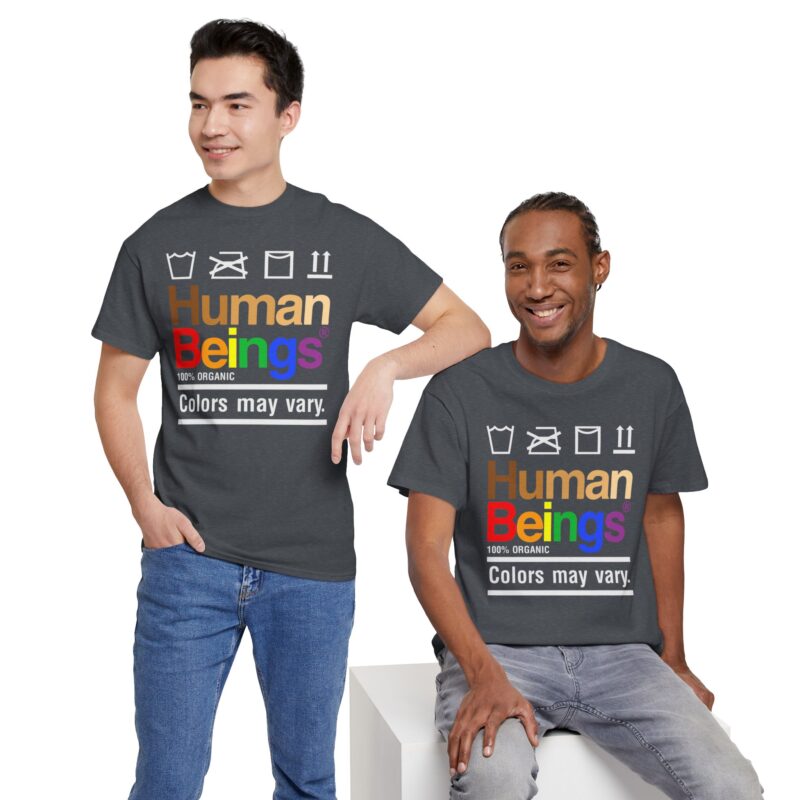 Inclusive Message Tee,Human Beings Diversity T-Shirt,Organic Colors Variation Tee,Unity Graphic Tee,Black Statement Shirt,Equality Fashion,Social Awareness Apparel,Multicolor Typography Top,Casual Equality Tee,Color Variety Human Tee,Diversity T-Shirt,Unity in Diversity,Organic Human Tee,Inclusive Fashion,Colors May Vary,Statement Casualwear,Equality Messaging,Black Graphic Tee,Multicolor Typography,Human Beings Tee