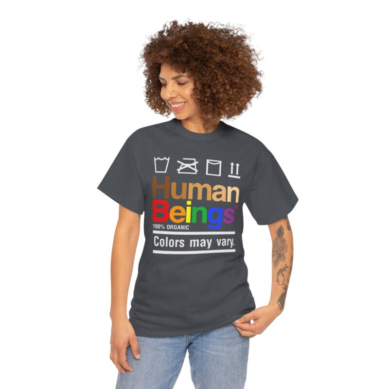 Inclusive Message Tee,Human Beings Diversity T-Shirt,Organic Colors Variation Tee,Unity Graphic Tee,Black Statement Shirt,Equality Fashion,Social Awareness Apparel,Multicolor Typography Top,Casual Equality Tee,Color Variety Human Tee,Diversity T-Shirt,Unity in Diversity,Organic Human Tee,Inclusive Fashion,Colors May Vary,Statement Casualwear,Equality Messaging,Black Graphic Tee,Multicolor Typography,Human Beings Tee