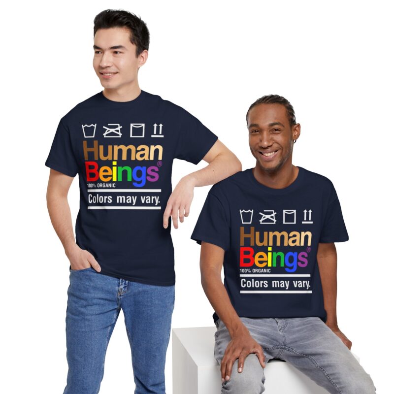 Inclusive Message Tee,Human Beings Diversity T-Shirt,Organic Colors Variation Tee,Unity Graphic Tee,Black Statement Shirt,Equality Fashion,Social Awareness Apparel,Multicolor Typography Top,Casual Equality Tee,Color Variety Human Tee,Diversity T-Shirt,Unity in Diversity,Organic Human Tee,Inclusive Fashion,Colors May Vary,Statement Casualwear,Equality Messaging,Black Graphic Tee,Multicolor Typography,Human Beings Tee