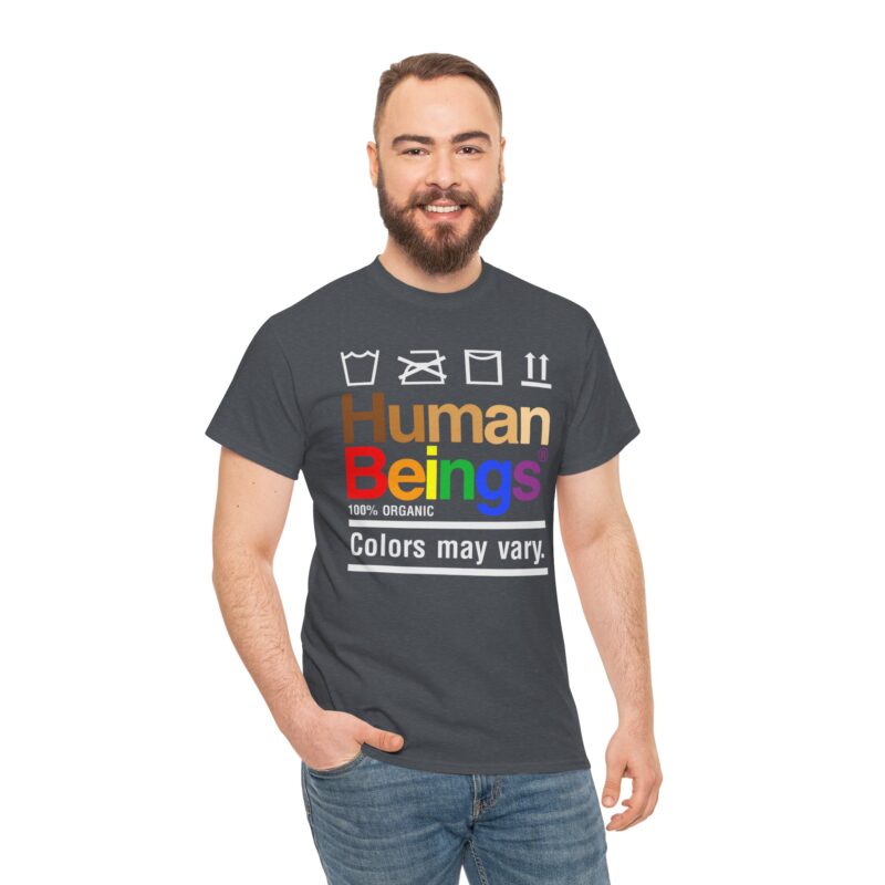 Inclusive Message Tee,Human Beings Diversity T-Shirt,Organic Colors Variation Tee,Unity Graphic Tee,Black Statement Shirt,Equality Fashion,Social Awareness Apparel,Multicolor Typography Top,Casual Equality Tee,Color Variety Human Tee,Diversity T-Shirt,Unity in Diversity,Organic Human Tee,Inclusive Fashion,Colors May Vary,Statement Casualwear,Equality Messaging,Black Graphic Tee,Multicolor Typography,Human Beings Tee