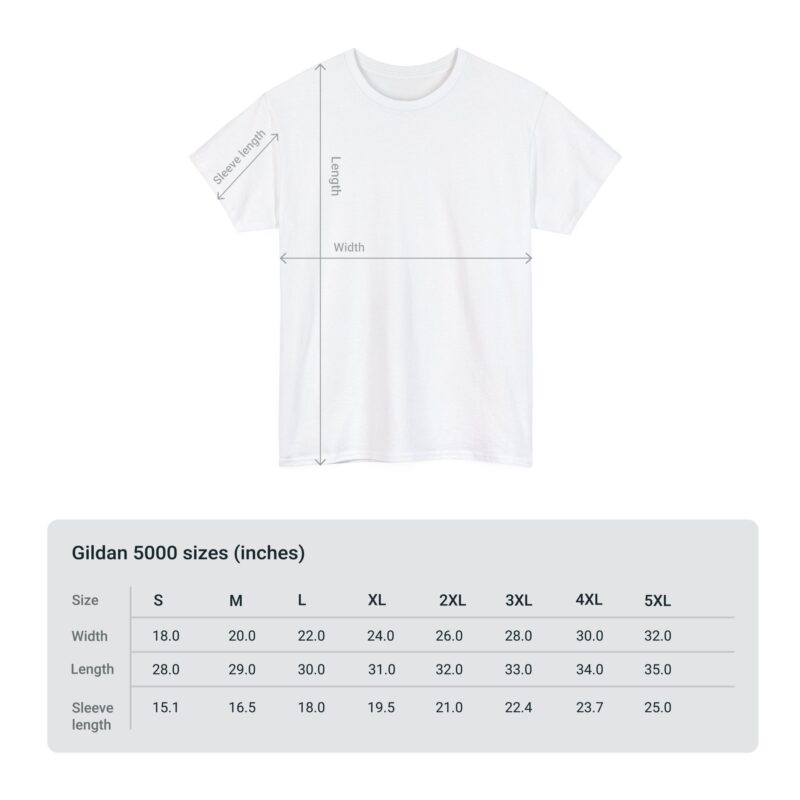 Unisex Heavy Cotton Tee - Image 27