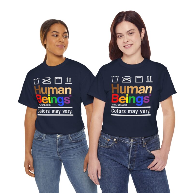 Inclusive Message Tee,Human Beings Diversity T-Shirt,Organic Colors Variation Tee,Unity Graphic Tee,Black Statement Shirt,Equality Fashion,Social Awareness Apparel,Multicolor Typography Top,Casual Equality Tee,Color Variety Human Tee,Diversity T-Shirt,Unity in Diversity,Organic Human Tee,Inclusive Fashion,Colors May Vary,Statement Casualwear,Equality Messaging,Black Graphic Tee,Multicolor Typography,Human Beings Tee