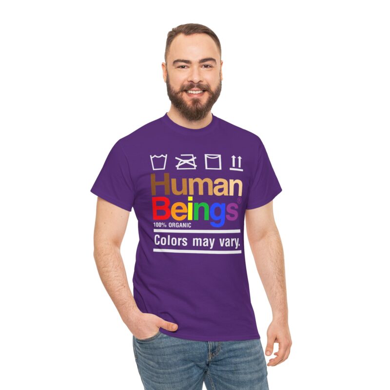 Inclusive Message Tee,Human Beings Diversity T-Shirt,Organic Colors Variation Tee,Unity Graphic Tee,Black Statement Shirt,Equality Fashion,Social Awareness Apparel,Multicolor Typography Top,Casual Equality Tee,Color Variety Human Tee,Diversity T-Shirt,Unity in Diversity,Organic Human Tee,Inclusive Fashion,Colors May Vary,Statement Casualwear,Equality Messaging,Black Graphic Tee,Multicolor Typography,Human Beings Tee