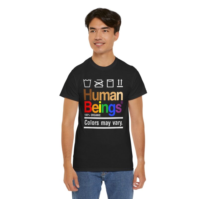 Inclusive Message Tee,Human Beings Diversity T-Shirt,Organic Colors Variation Tee,Unity Graphic Tee,Black Statement Shirt,Equality Fashion,Social Awareness Apparel,Multicolor Typography Top,Casual Equality Tee,Color Variety Human Tee,Diversity T-Shirt,Unity in Diversity,Organic Human Tee,Inclusive Fashion,Colors May Vary,Statement Casualwear,Equality Messaging,Black Graphic Tee,Multicolor Typography,Human Beings Tee