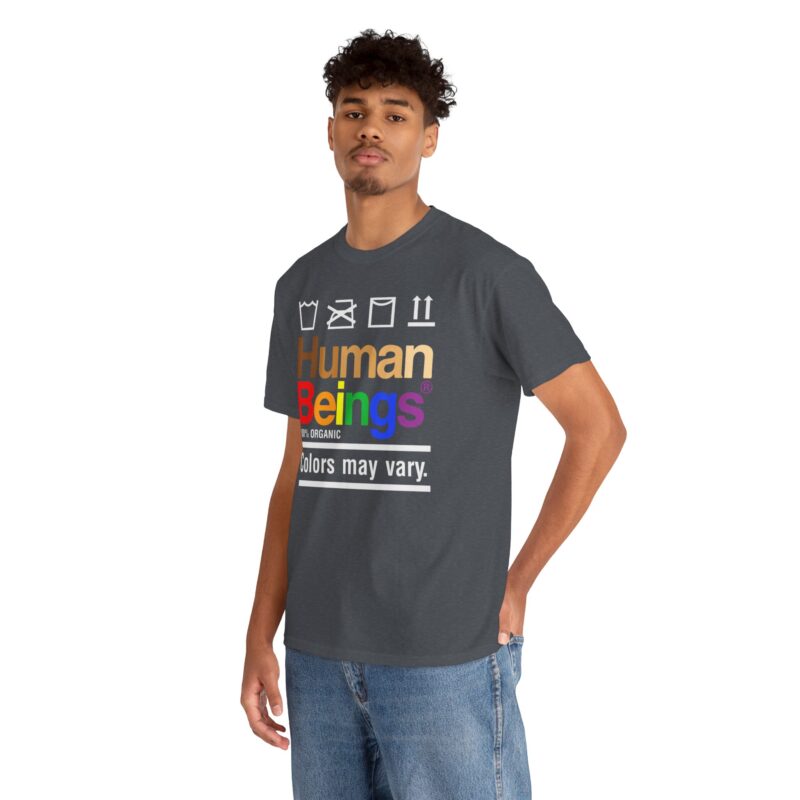 Inclusive Message Tee,Human Beings Diversity T-Shirt,Organic Colors Variation Tee,Unity Graphic Tee,Black Statement Shirt,Equality Fashion,Social Awareness Apparel,Multicolor Typography Top,Casual Equality Tee,Color Variety Human Tee,Diversity T-Shirt,Unity in Diversity,Organic Human Tee,Inclusive Fashion,Colors May Vary,Statement Casualwear,Equality Messaging,Black Graphic Tee,Multicolor Typography,Human Beings Tee